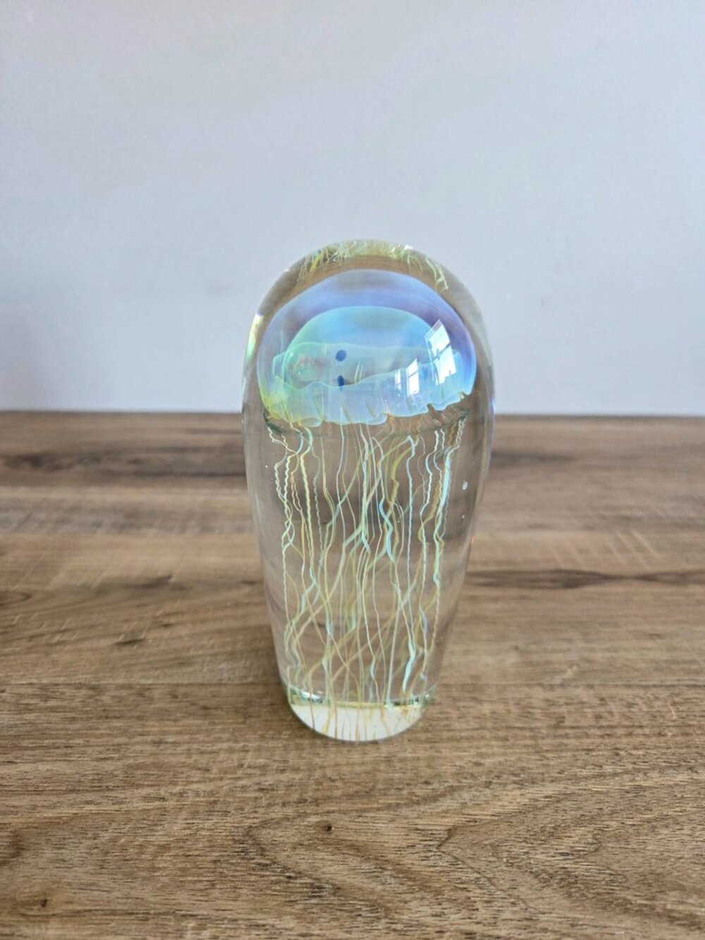 Vintage Signed Richard Satava 3267-08 Jellyfish collection Paperweight - Picture 3 of 8